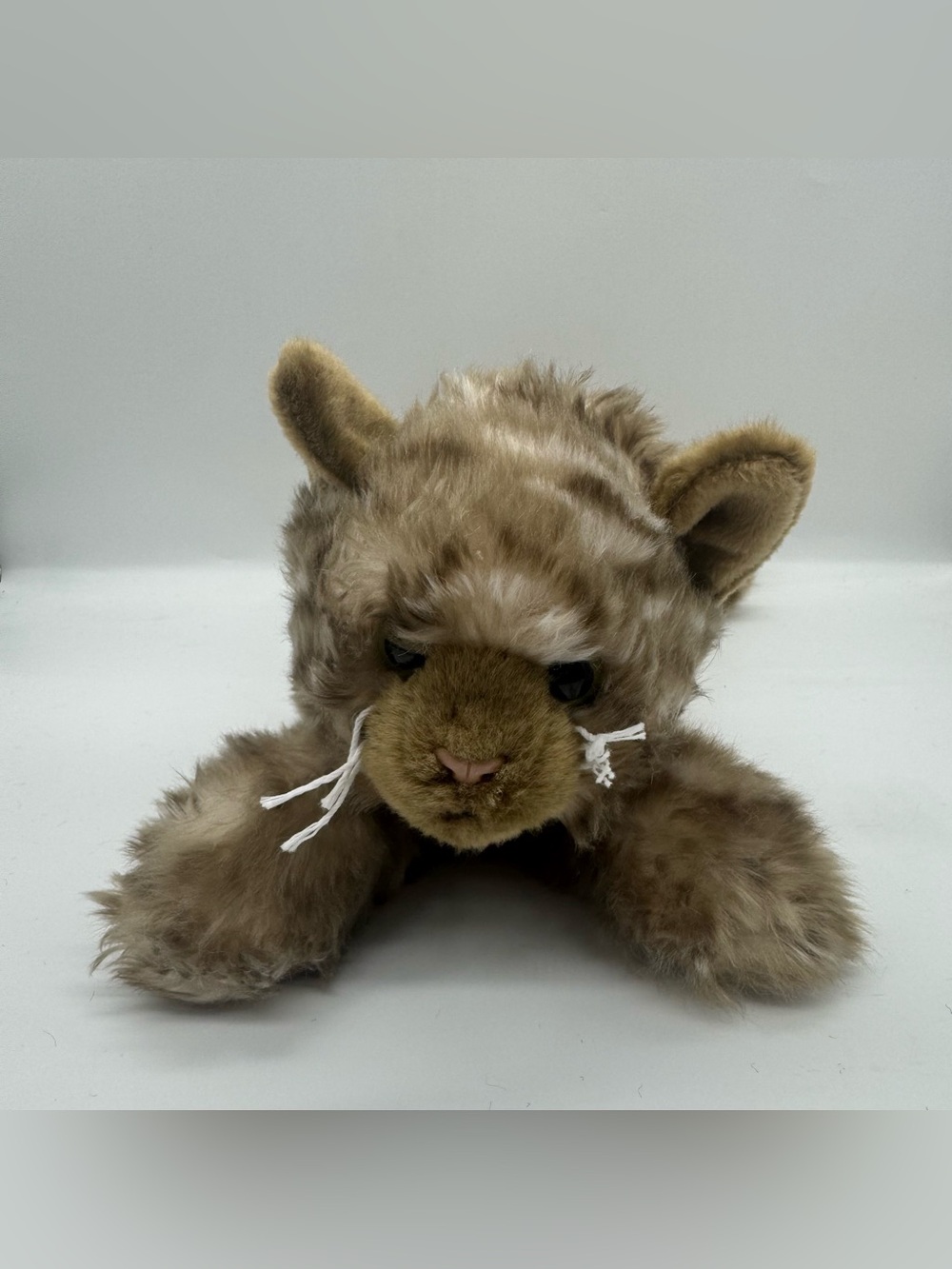 The Bearington Collection Floppy Tabby Cat 16”